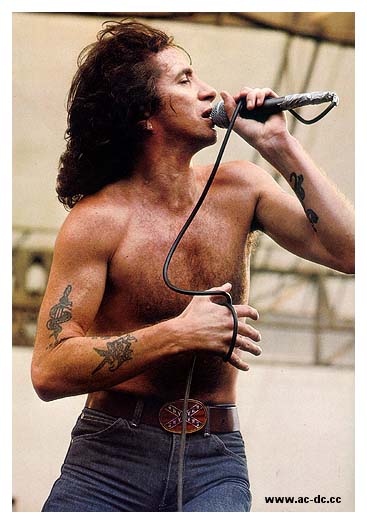 Bon Scott Right Arm