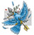 Anti-war, this design shows a dove with an arrow through it immediately killing it. The dove being a..