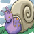 purple snail..