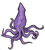 purple squid..