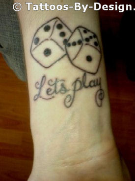 Dice Tattoo