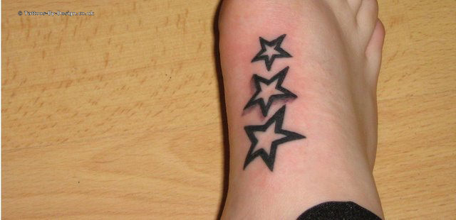 Foot Star Tattoo