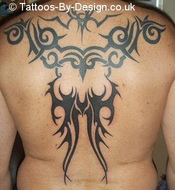 Tony's back Tattoo