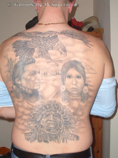 indian back piece